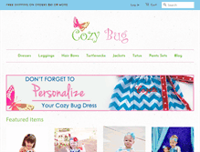 Tablet Screenshot of cozybugusa.com